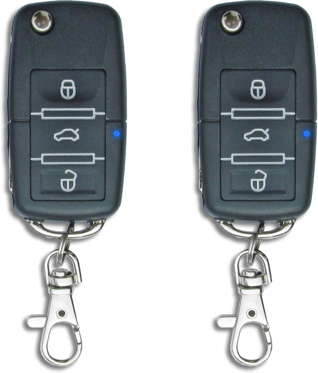 JOM Car Parts &amp; Car Hifi GmbH 7105-3 Keyless Open-S mit Klappschlüssel, Funkfernbedienung für Zentra