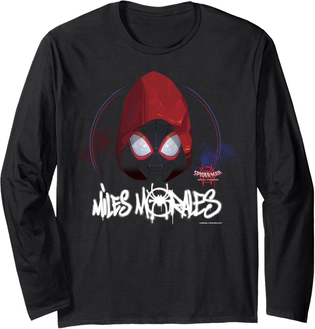 Marvel Spider-Man Spiderverse Red Hood Langarmshirt