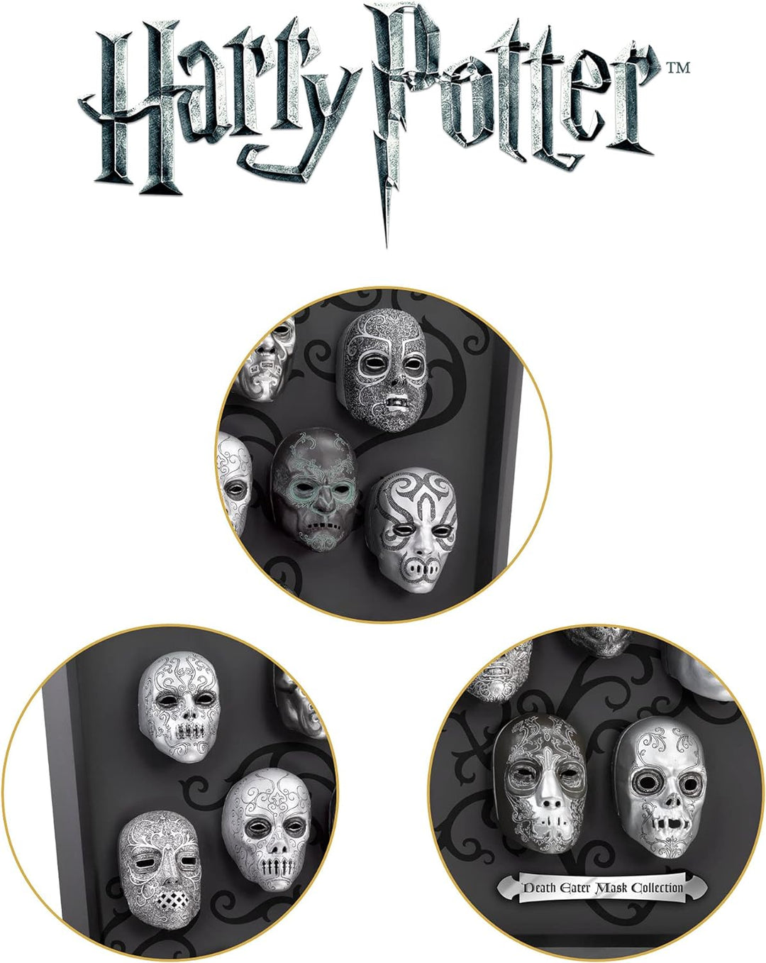 The Noble Collection Death eater Mini Mask Collection