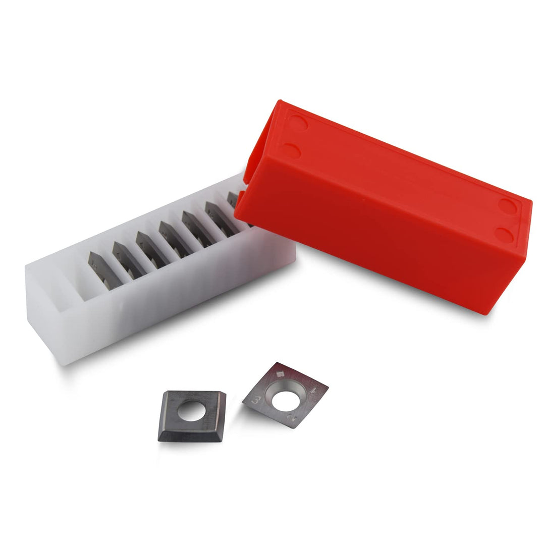 BAMATO HMSPC1515 | HM Wendeplatten 15x15x2,5mm für Spiralmesserwelle