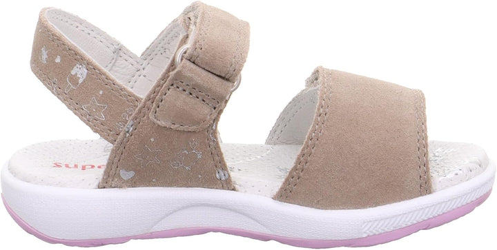 Superfit Mädchen EmilySandale 28 EU Beige 4000, 28 EU Beige 4000