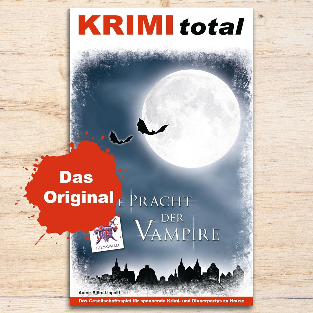 Die Pracht der Vampire | Krimidinner für zu Hause | 8-9 Personen | Vampire