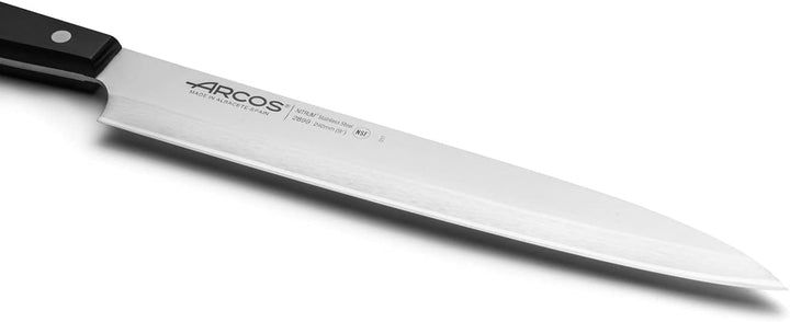 Arcos 289904 Serie Universal - Messer Yanagiba Asiatisches Messer - Klinge Nitrum Edelstahl 240 mm -