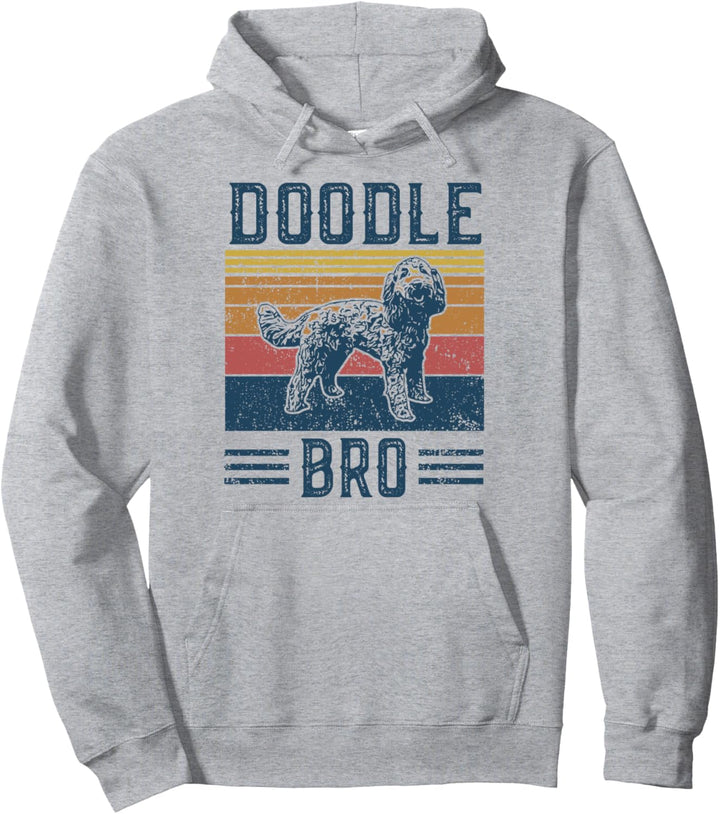 Vintage Doodle Bro Bruder - Aussie Doodle & Goldendoodle Pullover Hoodie