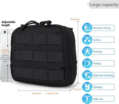 Mardingtop 28L Rucksack Taktischer Rucksack Wanderrucksack Trekkingrucksack Angelrucksack für Surviv