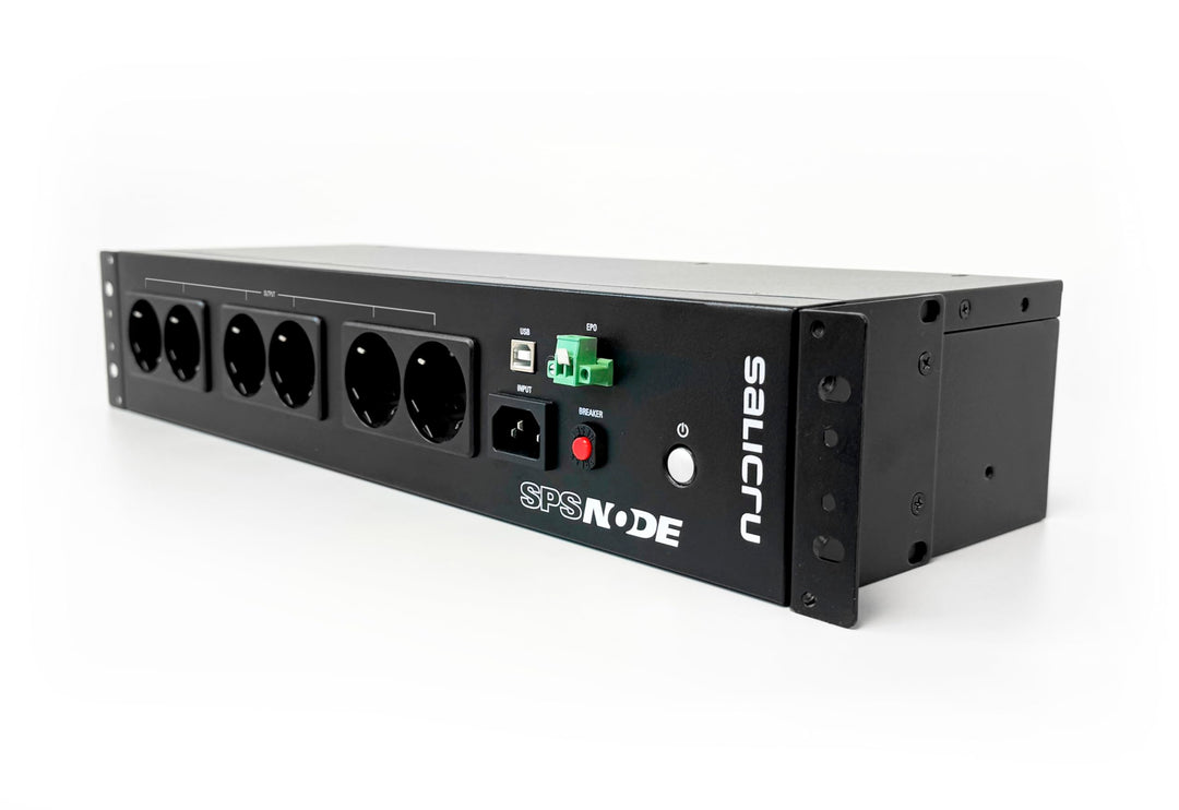Salicru SPS 900 Node - 900VA Line-Interactive sine-Wave Ununterbrechbare Power Systems (USV) 2U Rack