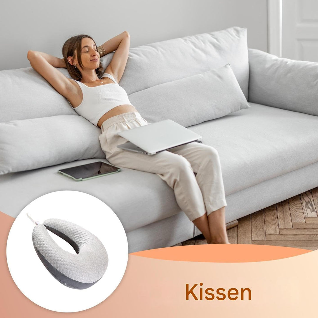 Ergonomisches Crealis-Kissen Für Handarbeiten, Strickkissen Zur Unterstützung, Häkelkissen Stützkiss