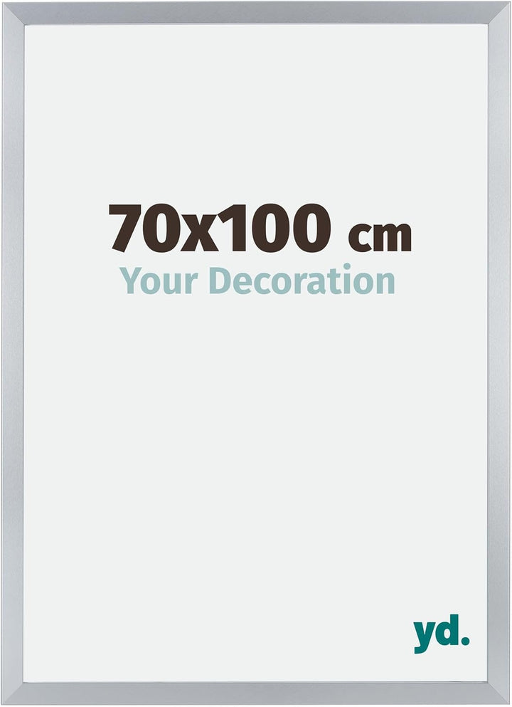 yd. Your Decoration - Bilderrahmen 70,00x100,00 cm - Bilderrahmen aus MDF mit Acrylglas - Antireflex