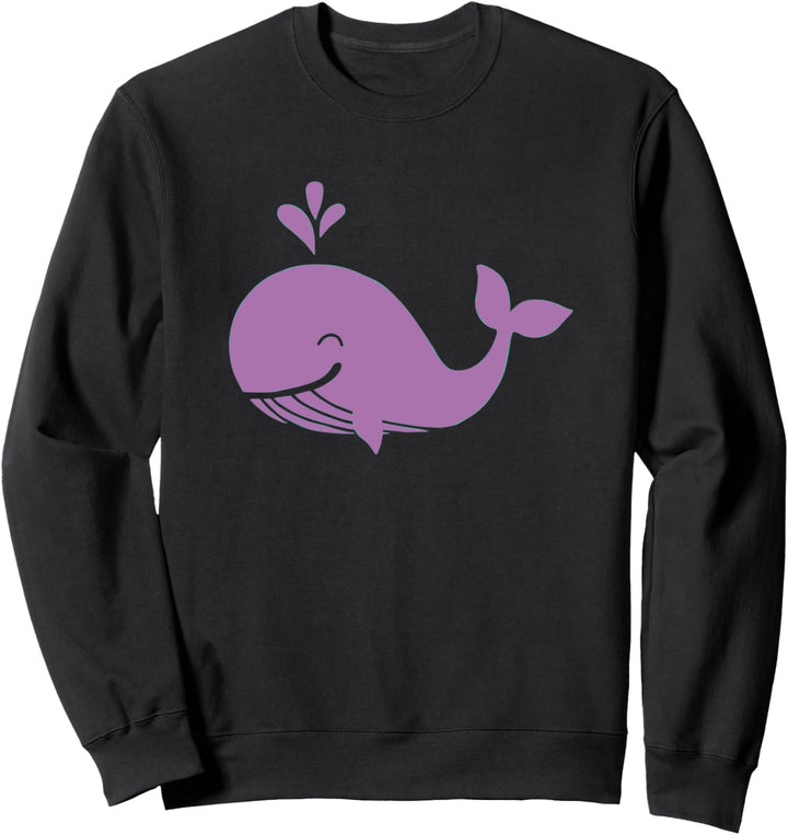 Cute Wal Geschenk Sea Life Ocean Wale Kinder Erwachsene Sweatshirt