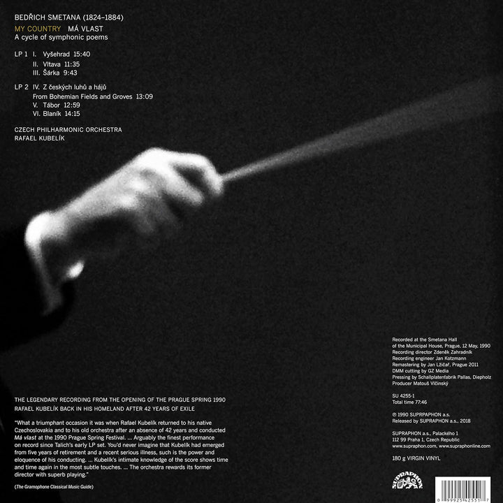 Smetana: Má Vlast - My Country DoLP, 180 gr, DMM], Vinyl