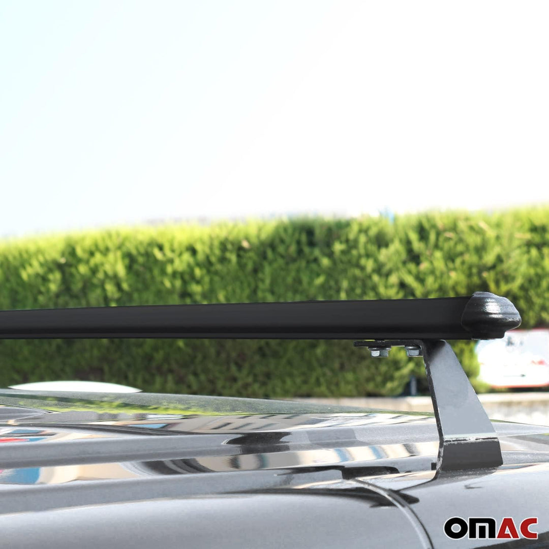 OMAC Heavy Duty Dachträger Querträger kompatibel mit Mercedes Vito W639 2003-2014 – 2 Stangen – Alum