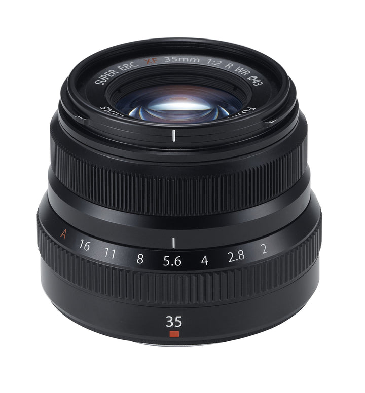 Fujifilm FUJINON XF35mmF2 R WR Objektiv schwarz schwarz Single, schwarz Single