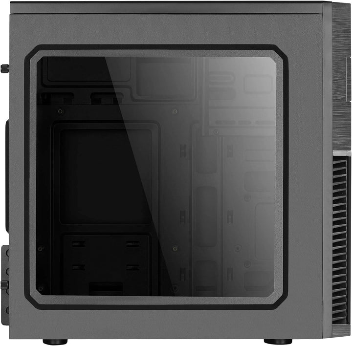 Aerocool CS105BL, Computergehäuse, Acrylfenster, Frontlüfter Blau CS105, Blau CS105