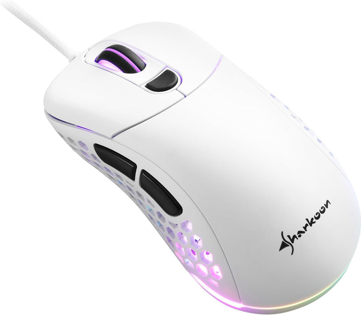 Sharkoon Light² 200 Gaming Maus white Weiss 200 Gaming Maus Single, Weiss 200 Gaming Maus Single