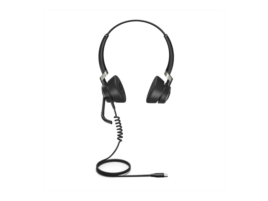 Jabra Engage 50 On-Ear Stereo Headset - Microsoft-zertifizierter digitaler Kopfhörer mit Kabel - pas