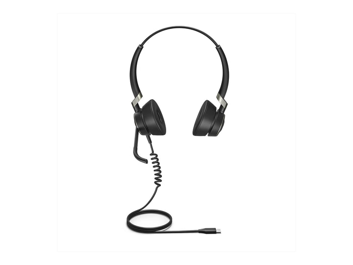 Jabra Engage 50 On-Ear Stereo Headset - Microsoft-zertifizierter digitaler Kopfhörer mit Kabel - pas