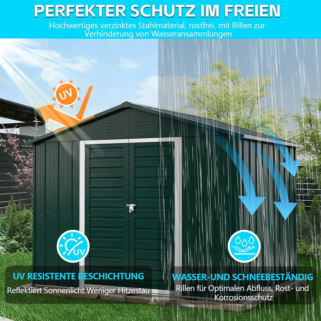 24er Set Profilblech Trapezblech, 115x45cm (12,42m²) Verzinkt Metall Dachplatten Wellblechplatten mi