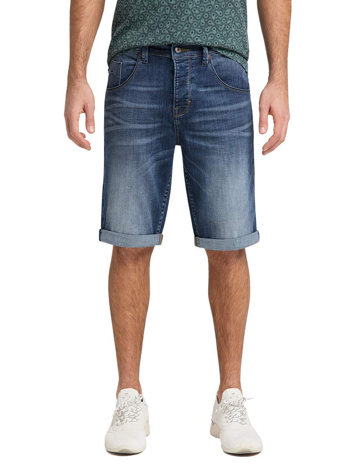 MUSTANG Herren Regular Fit Denim Bermuda Jeans