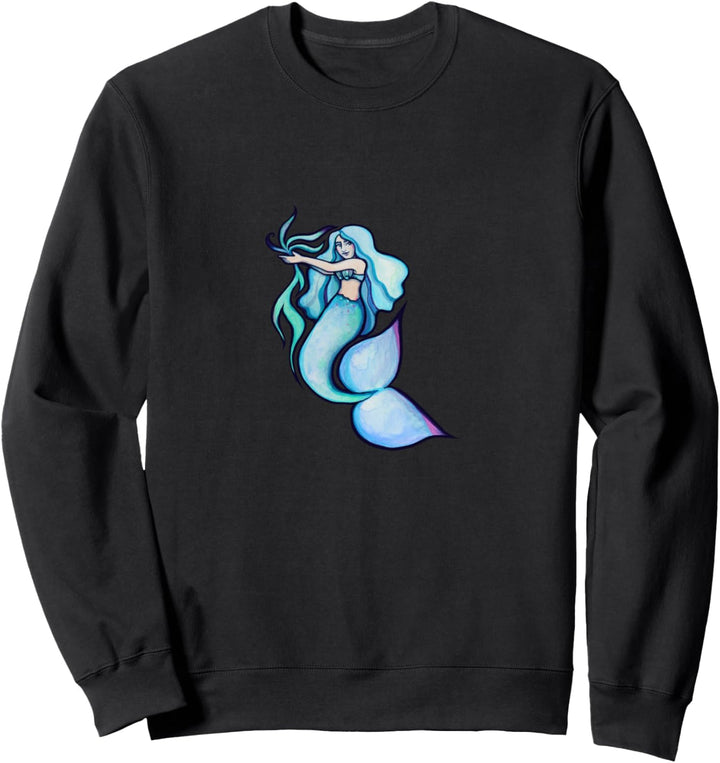 Cute Mermaid Nette Meerjungfrau Kunst Spass Sweatshirt