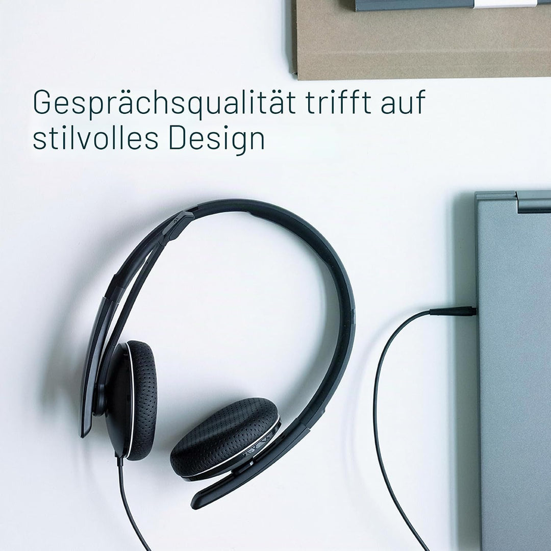 EPOS Adapt 165T USB II Headset: Überlegene Klangqualität, Microsoft Teams Zertifiziert, Multi-Geräte