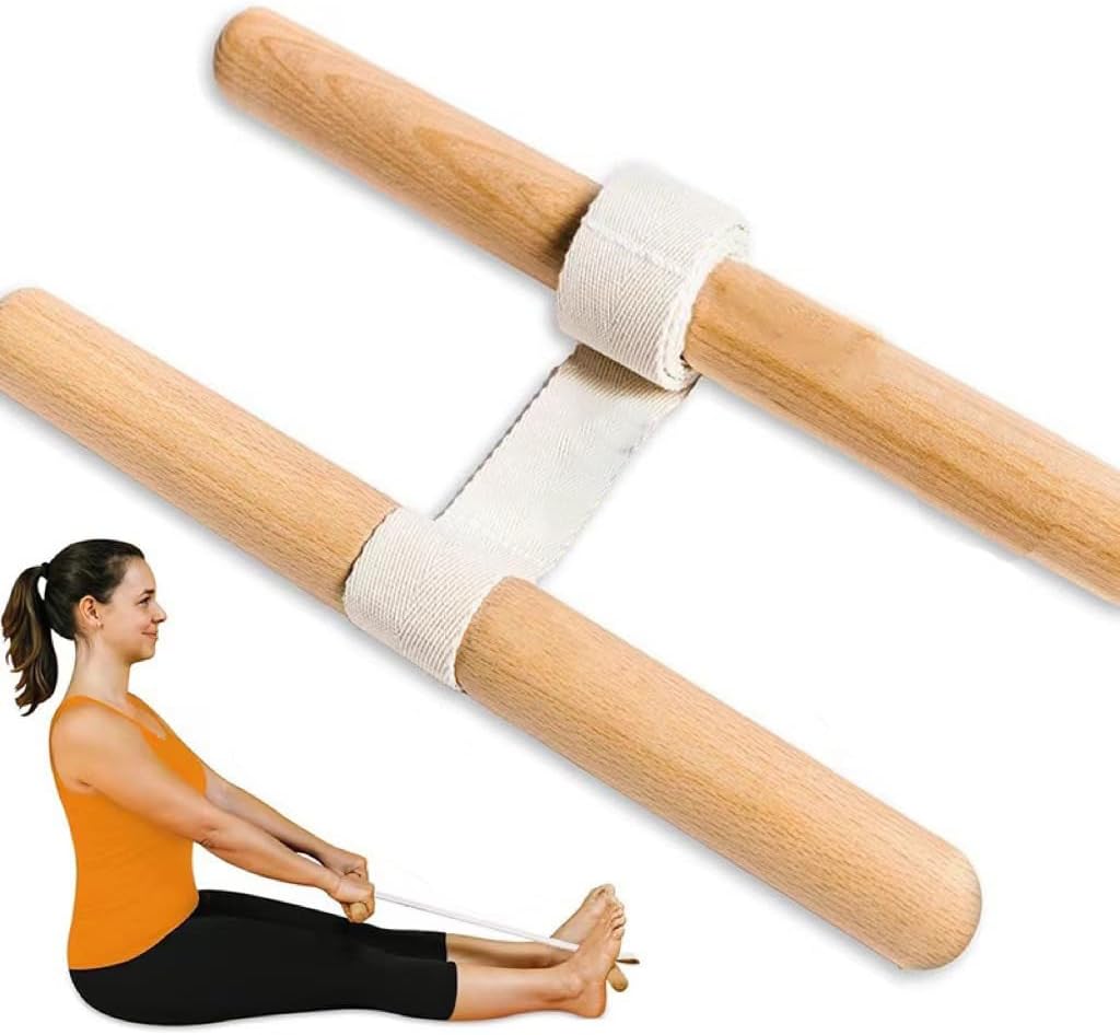 Dehngerät & Stretchinggerät 2-in-1, 2-in-1 Flexibilitäts- & Rückentrainer, Rückenstrecker mit Variab