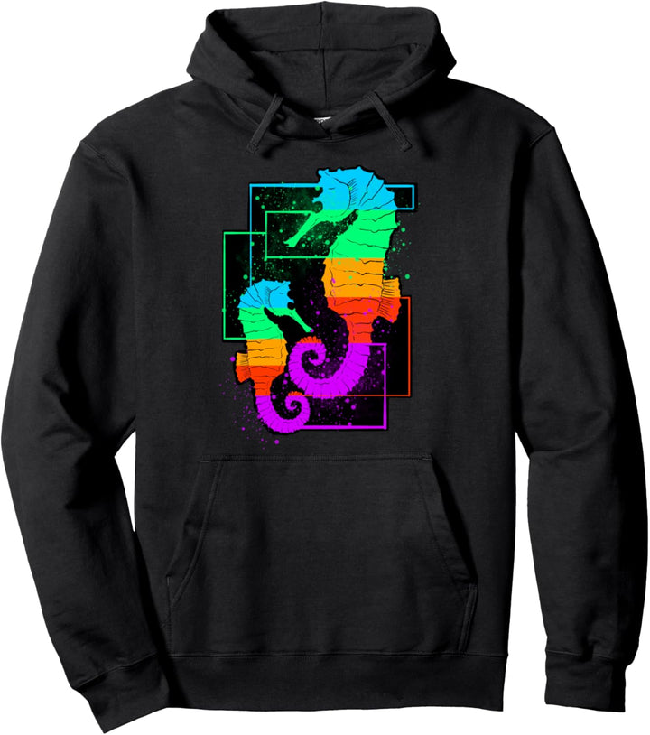 Seepferdchen, Meerestiere, Strandgeschenk Pullover Hoodie