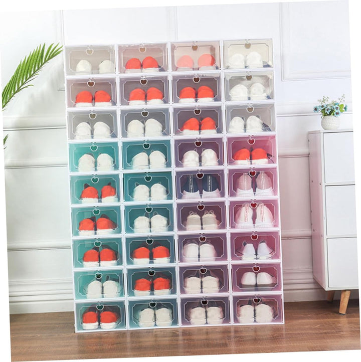 Cabilock 6stücke Transparente Schuhboxen Mit Grossem Fassungsvermögen Aufbewahrungsboxen Für Schuhe