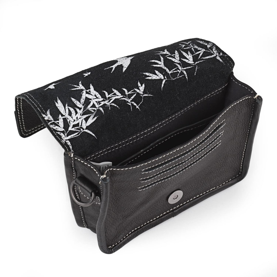 Lois - Umhängetasche Damen Leder - Umhängetasche Leder Damen mit verstellbarem riemen - Kleine Umhän