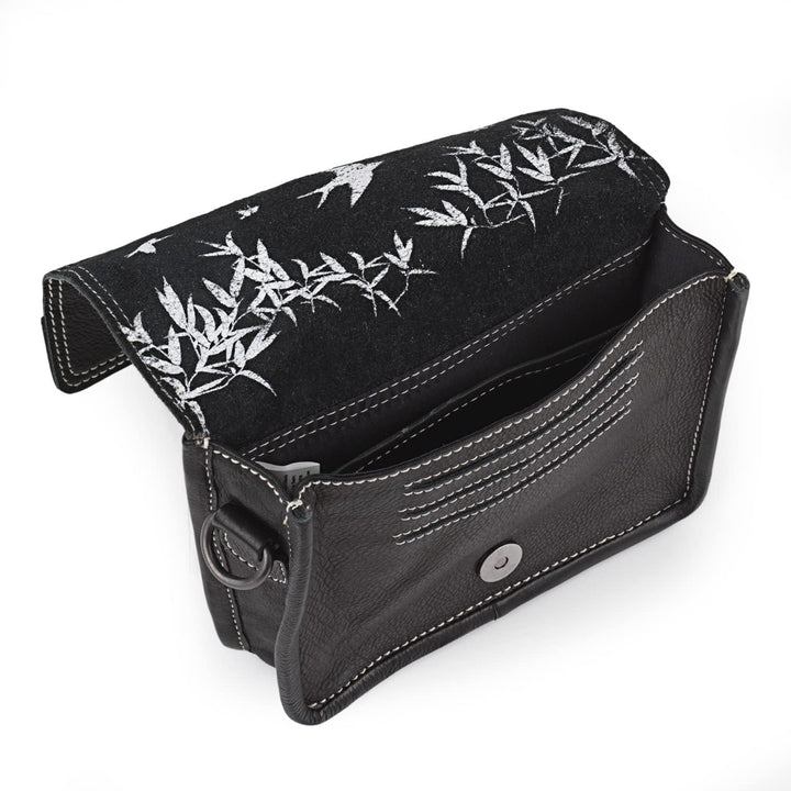 Lois - Umhängetasche Damen Leder - Umhängetasche Leder Damen mit verstellbarem riemen - Kleine Umhän