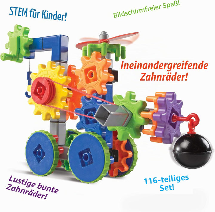 Learning Resources LER9227 Gears! Gears! Gears! Maschinen in