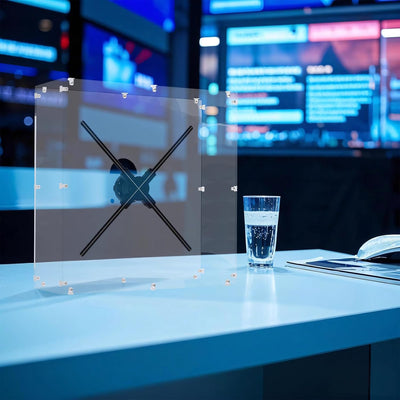 3D-Hologramm-Fan,Missyou 56CM Hologramm-Fan with APP WiFi und 700 Videotheken, 3D Holographischer Pr
