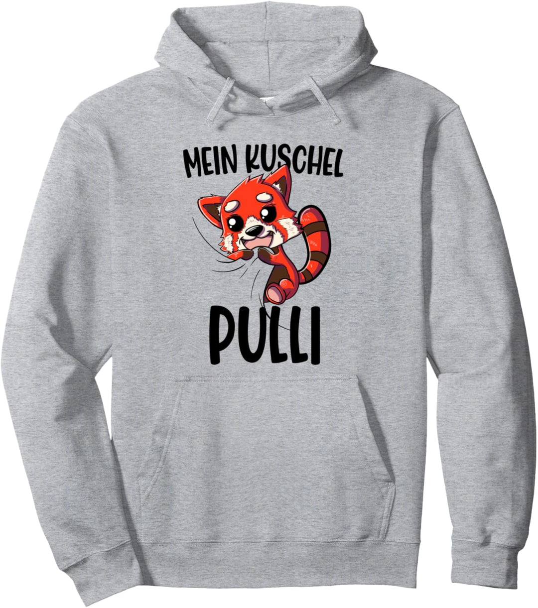 Roter Panda Mein Kuschel Pulli Pullover Hoodie