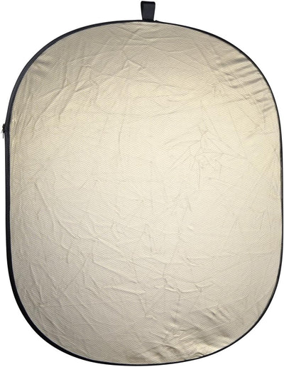 Walimex 2in1 Faltreflektor wavygold/weiss (145x200 cm) 145x200 cm wavygold/weiss, 145x200 cm wavygol