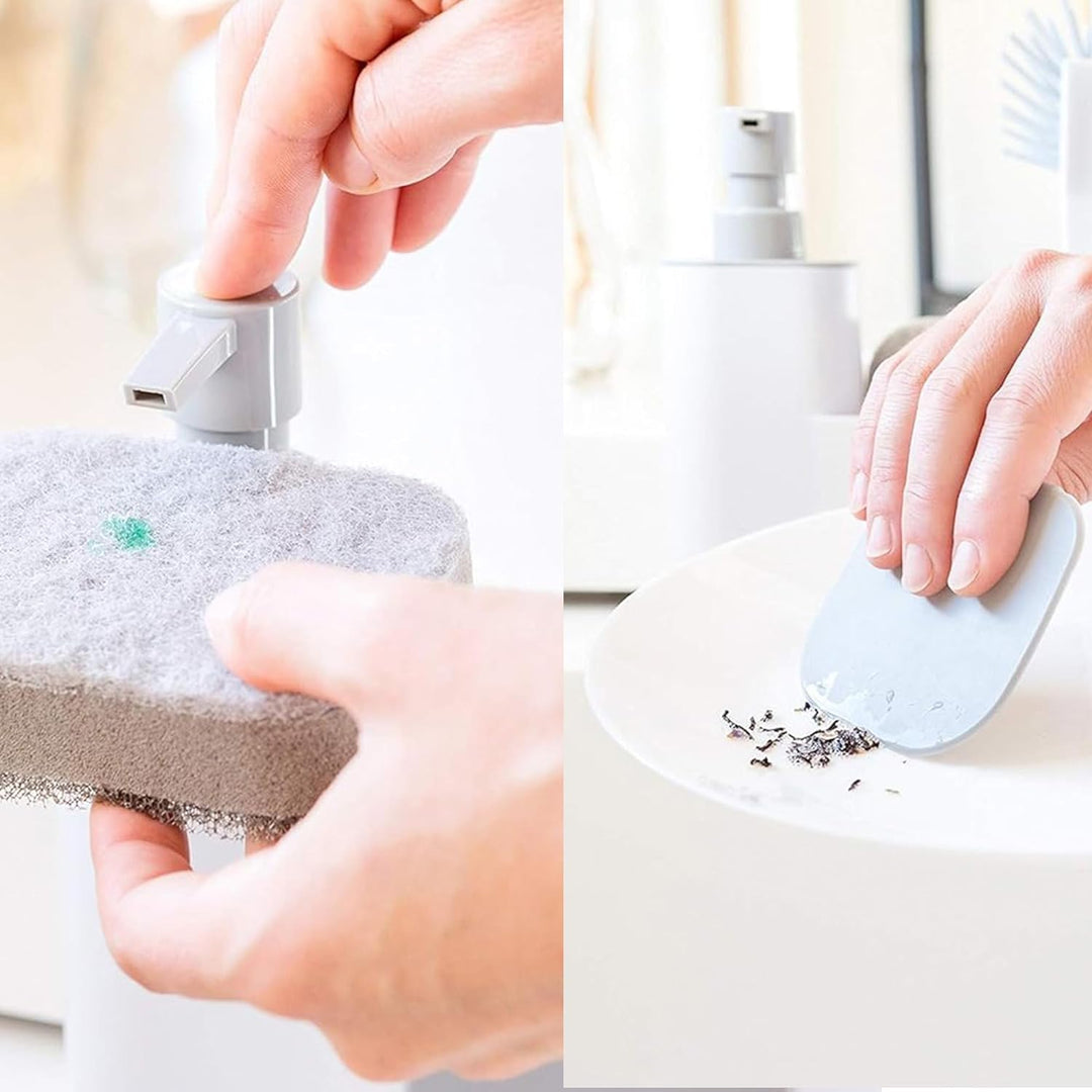 Vigar Monobloc Spülbecken Organizer mit Seifenspender, 4 Stück 4 Stück Türkis, 4 Stück Türkis