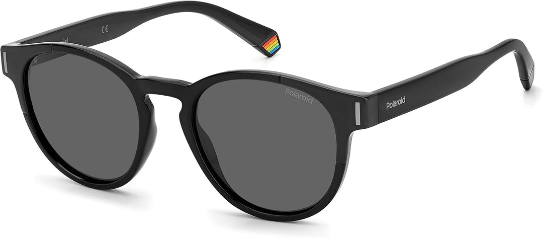 Polaroid Unisex Sunglasses L 807/M9 Black, L 807/M9 Black
