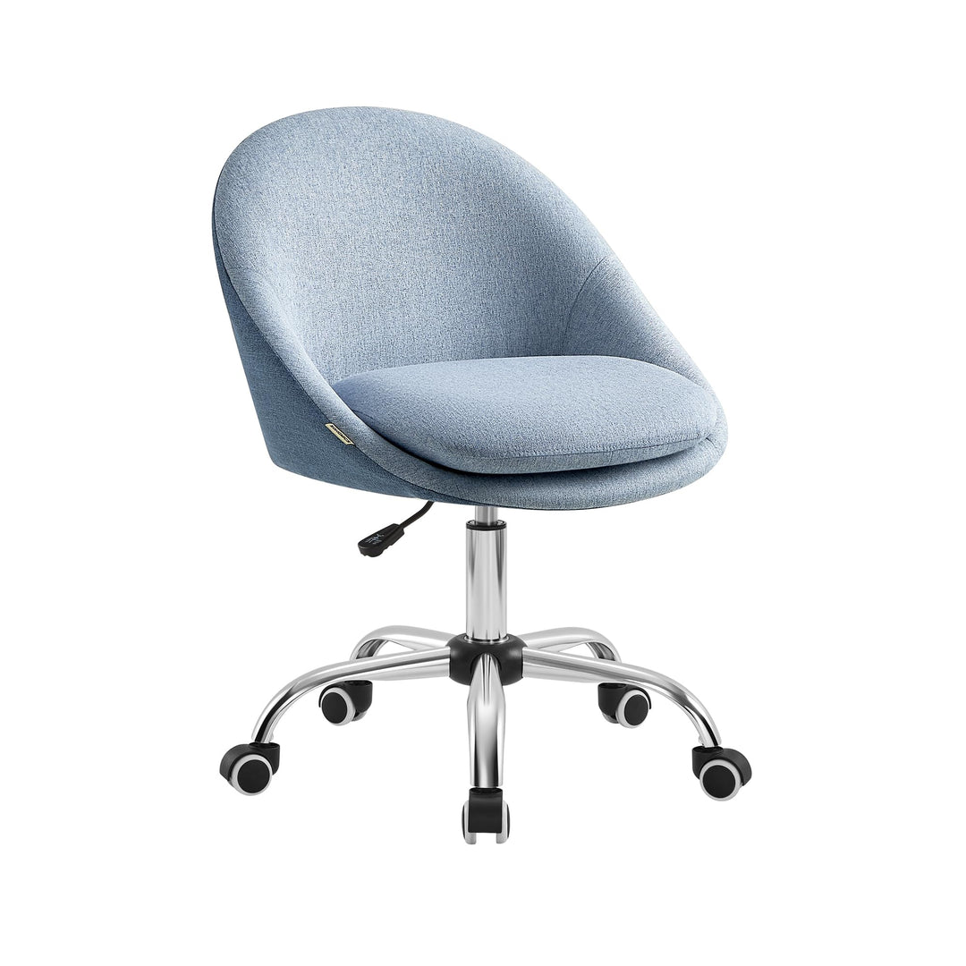 SONGMICS Homeoffice Stuhl, Drehstuhl, Schreibtischstuhl, Schaumstoffpolsterung, höhenverstellbar, fü