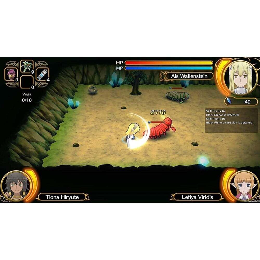 is it Wrong to Try to Pick up Girls in a Dungeon ? Infinite Combate