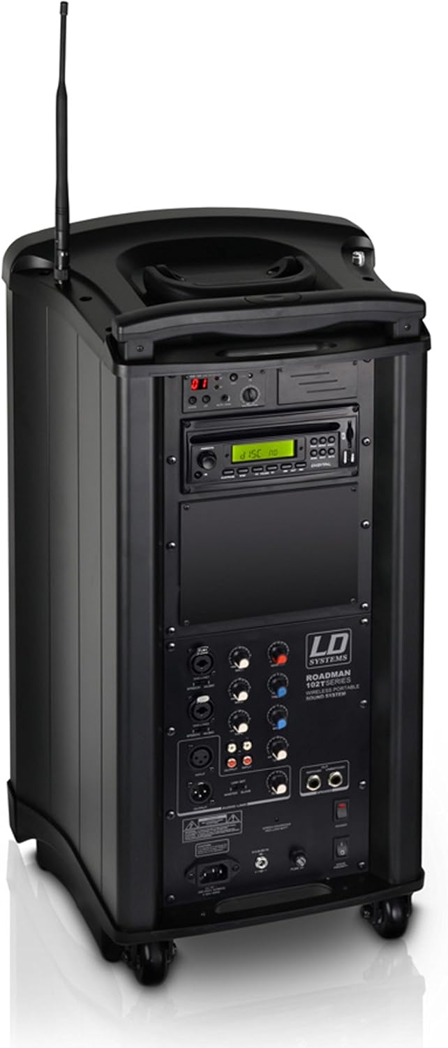 LD Systems Roadman 102 - Mobiler PA Lautsprecher mit Handmikrofon
