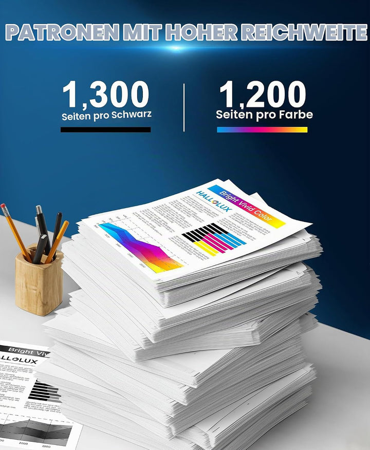 HALLOLUX 219A Toner Set Kompatible für HP 219A 219X für HP Color LaserJet Pro MFP 3302FDWG 3202DW 33