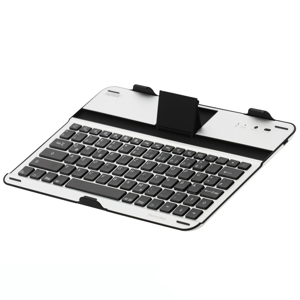 TechniSat Bluetooth Tastatur und Cover (für 10,1 Zoll Tablet-PCs / passgenau für z. B. TechniPad 10(