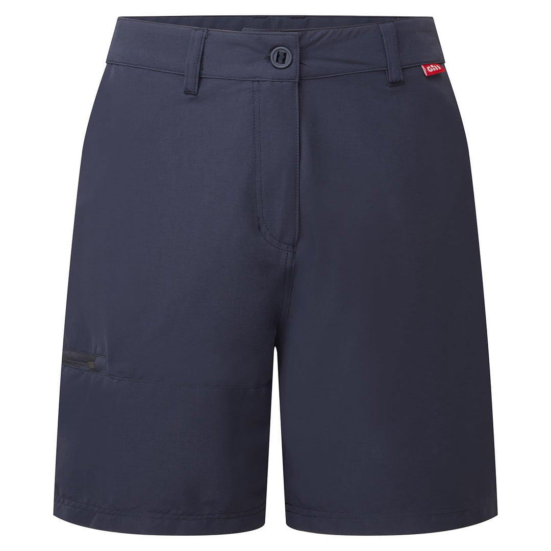 Gill UFP-Stretch-Shorts für Damen, wasserabweisend und UV-Schutz 50+ S Navy, Navy S