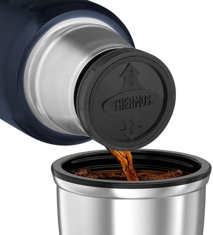 Thermos Stainless King Vakuumisolierte Getränkeflasche, 1,9 l, Mitternachtsblau Midnight Blue, Midni