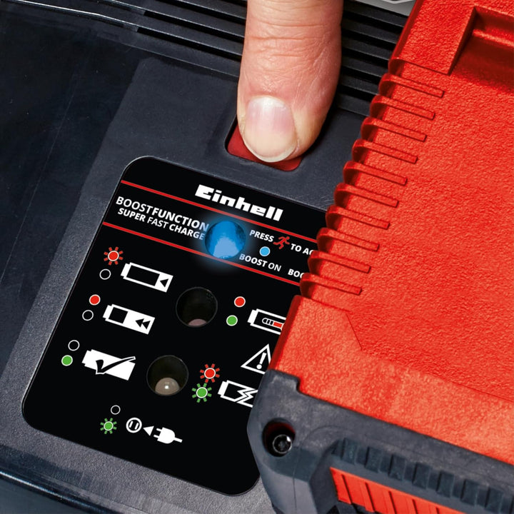 Original Einhell Ladegerät Power X-Boostcharger 8 A Power X-Change (Li-Ion, für alle PXC-Akkus verwe