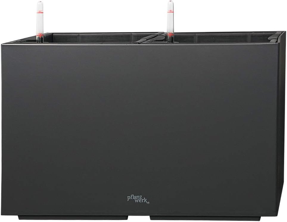 Pflanzwerk® ÖKOSYSTEM Pflanzkübel TUB - Blumentöpfe Übertöpfe mit BEWÄSSERUNGSSYSTEM - 32x56x28cm AN