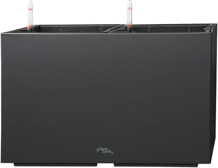 Pflanzwerk® ÖKOSYSTEM Pflanzkübel TUB - Blumentöpfe Übertöpfe mit BEWÄSSERUNGSSYSTEM - 32x56x28cm AN