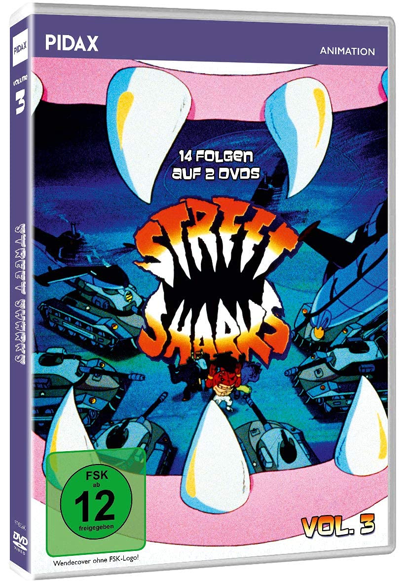 Street Sharks - Gesamtedition - Alle 40 Folgen der Kult-Zeichentrickserie - Pidax-Animation, DVD