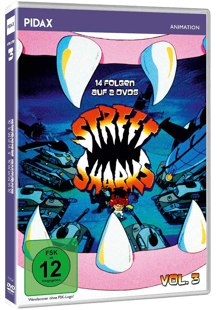 Street Sharks - Gesamtedition - Alle 40 Folgen der Kult-Zeichentrickserie - Pidax-Animation, DVD