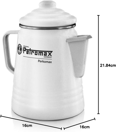 Petromax Emaille Kaffeekanne Kanne, Weiss, 1.5 Liter Weiss 1.5 Liter, Weiss 1.5 Liter