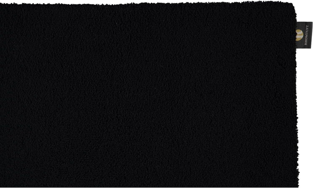 Rhomtuft Badteppiche Square schwarz - 15 80x160 cm, 80x160 cm