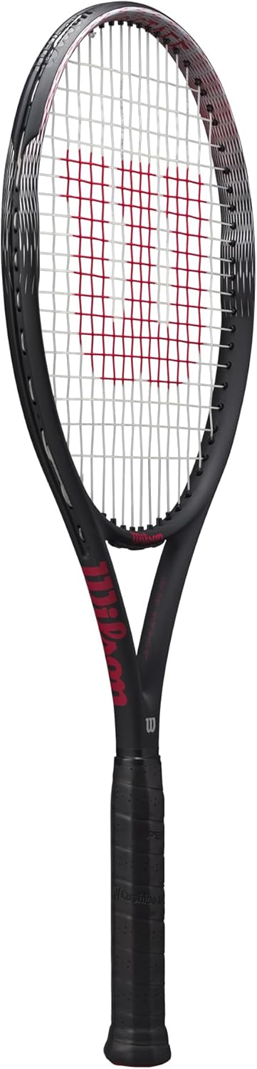 Wilson Pro Staff Precision 100 Tennis 4-1/2" (4) Schwarz / Rot / Weiss, 4-1/2" (4) Schwarz / Rot / W